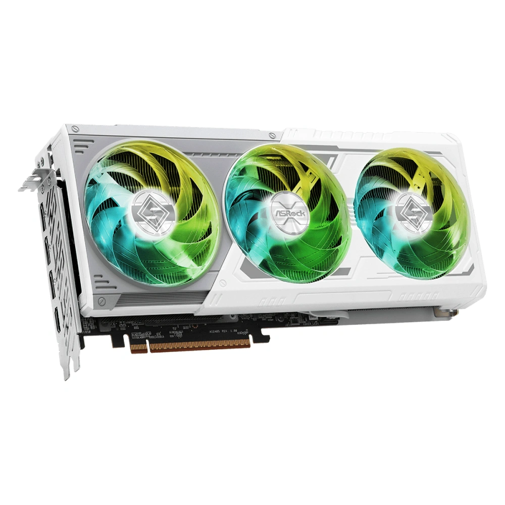 ASRock Graphic Card RX 9070 16GB DDR6 Steel Legend OC Triple Fan view 3